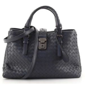 Bottega Veneta Roma Bag Intrecciato Nappa Small